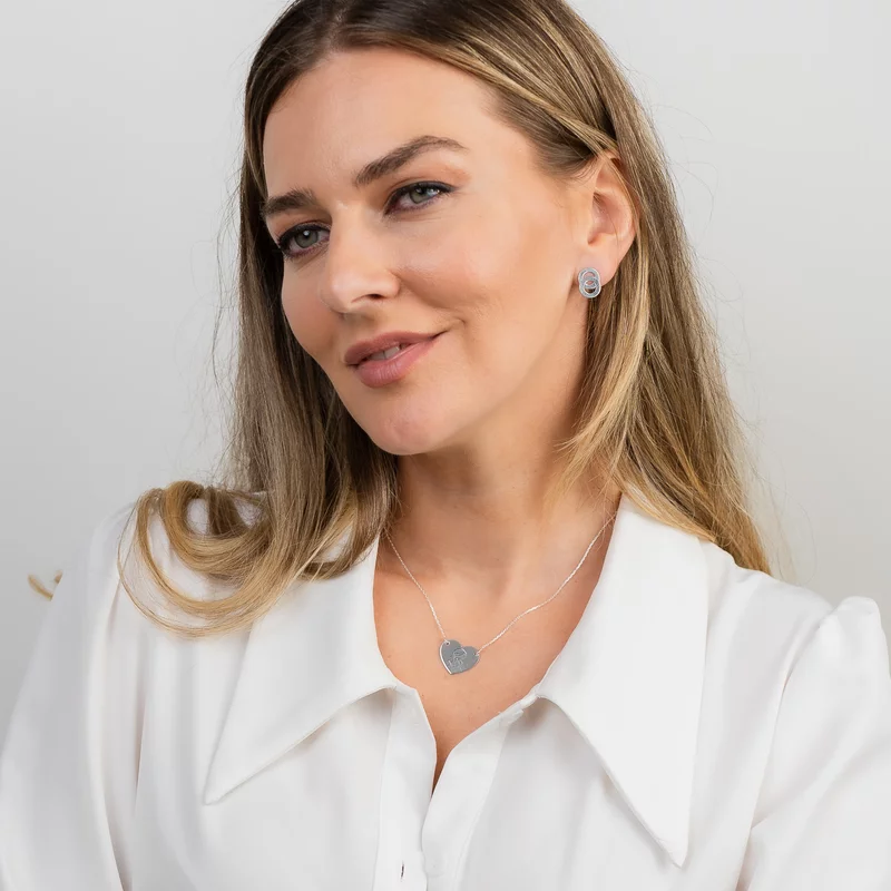 Lantisor personalizat - Iubire de mama - Argint 925 picture - 2