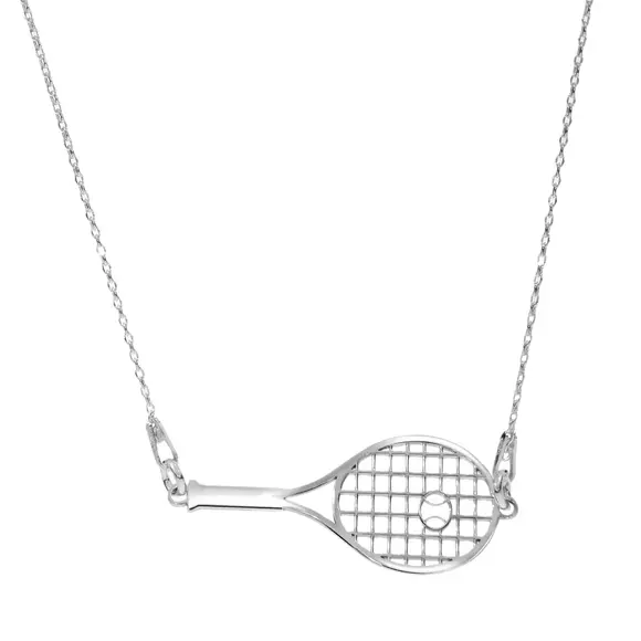 Lantisor Racheta de tenis - Argint 925