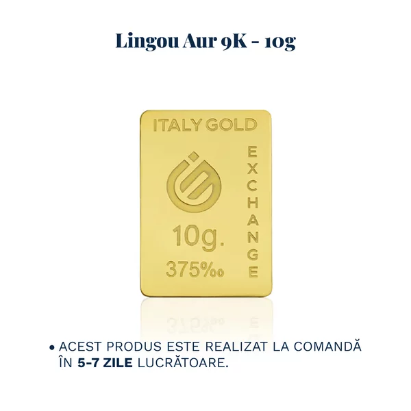 Lingou Aur 9K de 10g Personalizat