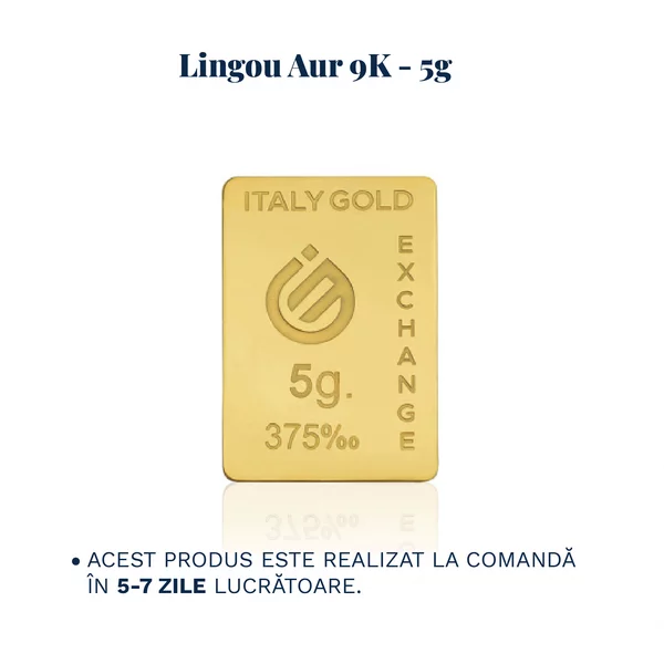 Lingou Aur 9K de 5g Personalizat