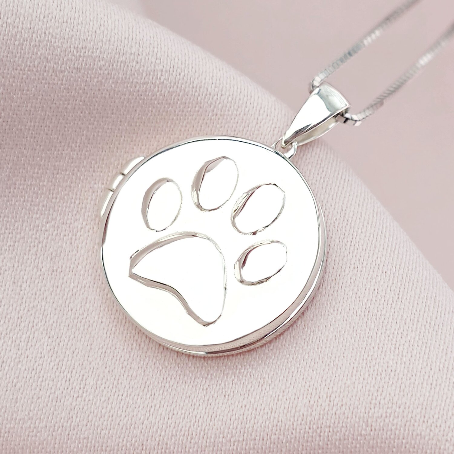 Medalion Labuta iubita - Locket cu poze in interior - Argint 925