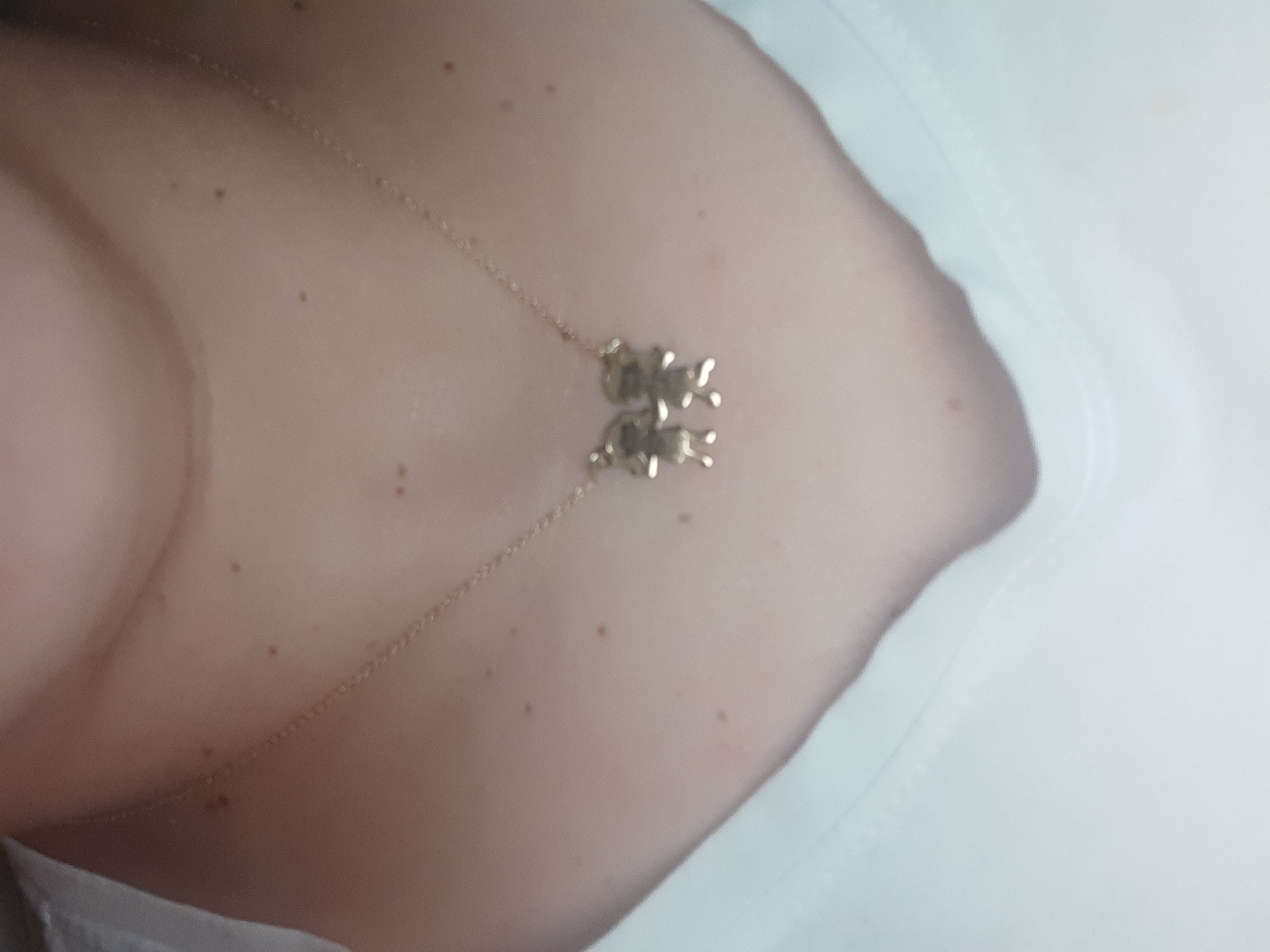 Recenzie Lantisor familie - 2 membri - Aur Galben 14 K - 16 mm inaltime - Alina P.