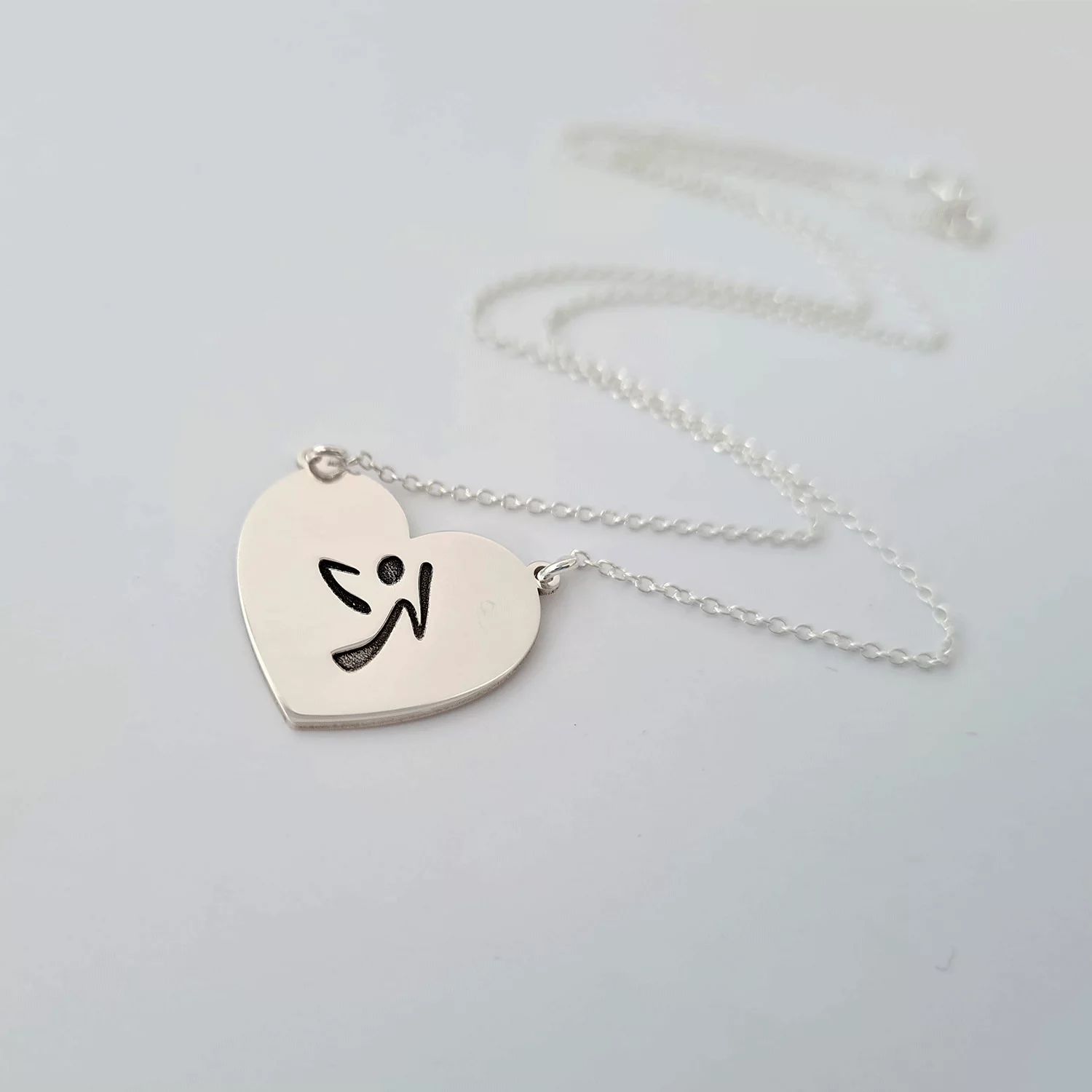 Lantisor Inima - Zumba - Argint 925