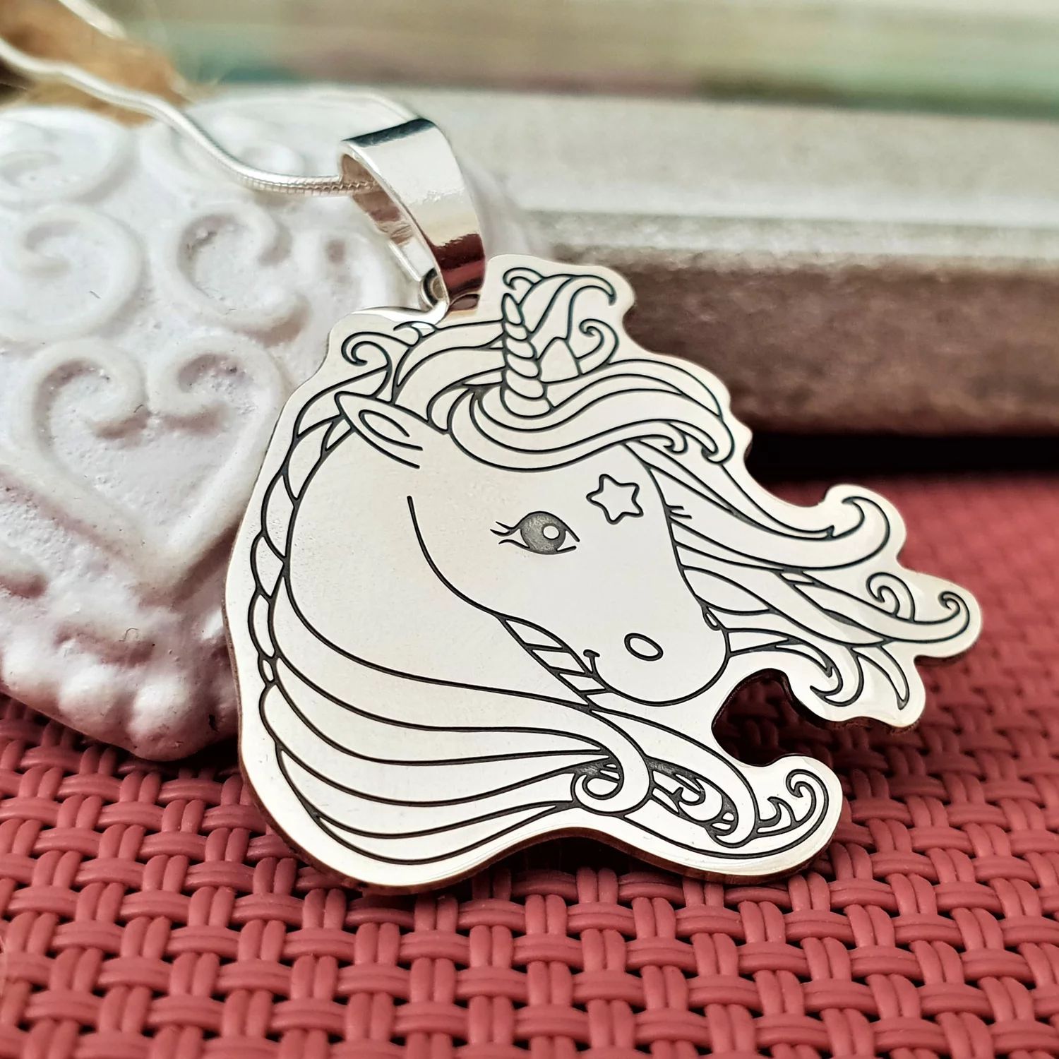 Lantisor Unicorn - Argint 925