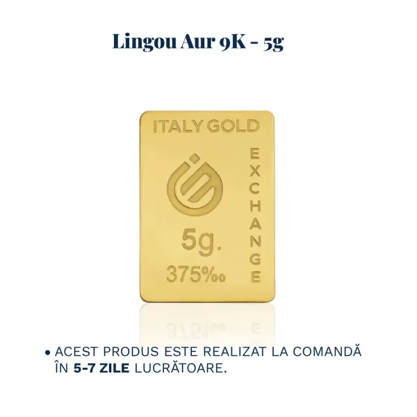 Lingou Aur 9K de 5g Personalizat