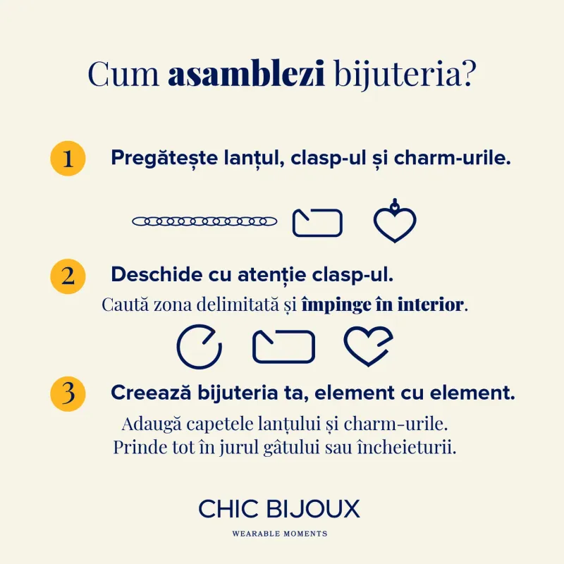 ELM-Origin – Brățară bază MINI PAPERCLIP – Argint placat cu Aur Galben 18K picture - 7