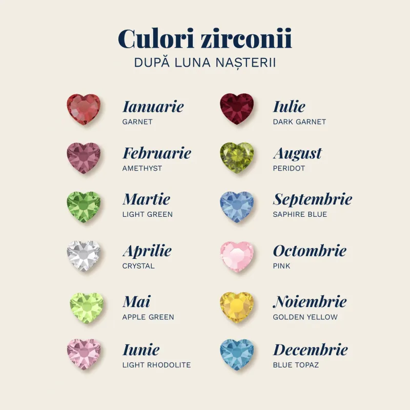 Inel Promisiune - Cristal Zirconia inimă și nume gravat - Argint 925 picture - 8