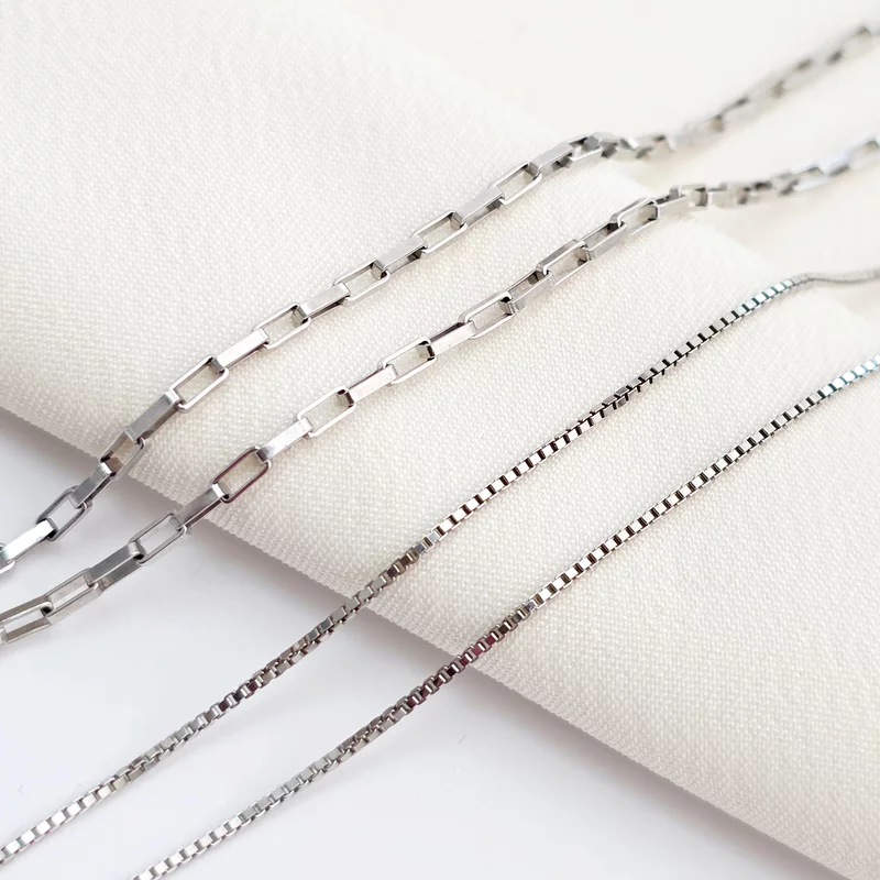 Set 2 lantisoare cu pandantive Yin&Yang personalizate - Diamante naturale - Argint 925 picture - 3