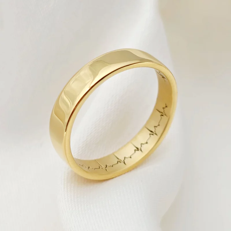 Verigheta Glasul inimii - Argint placat cu Aur Galben 18K picture - 2