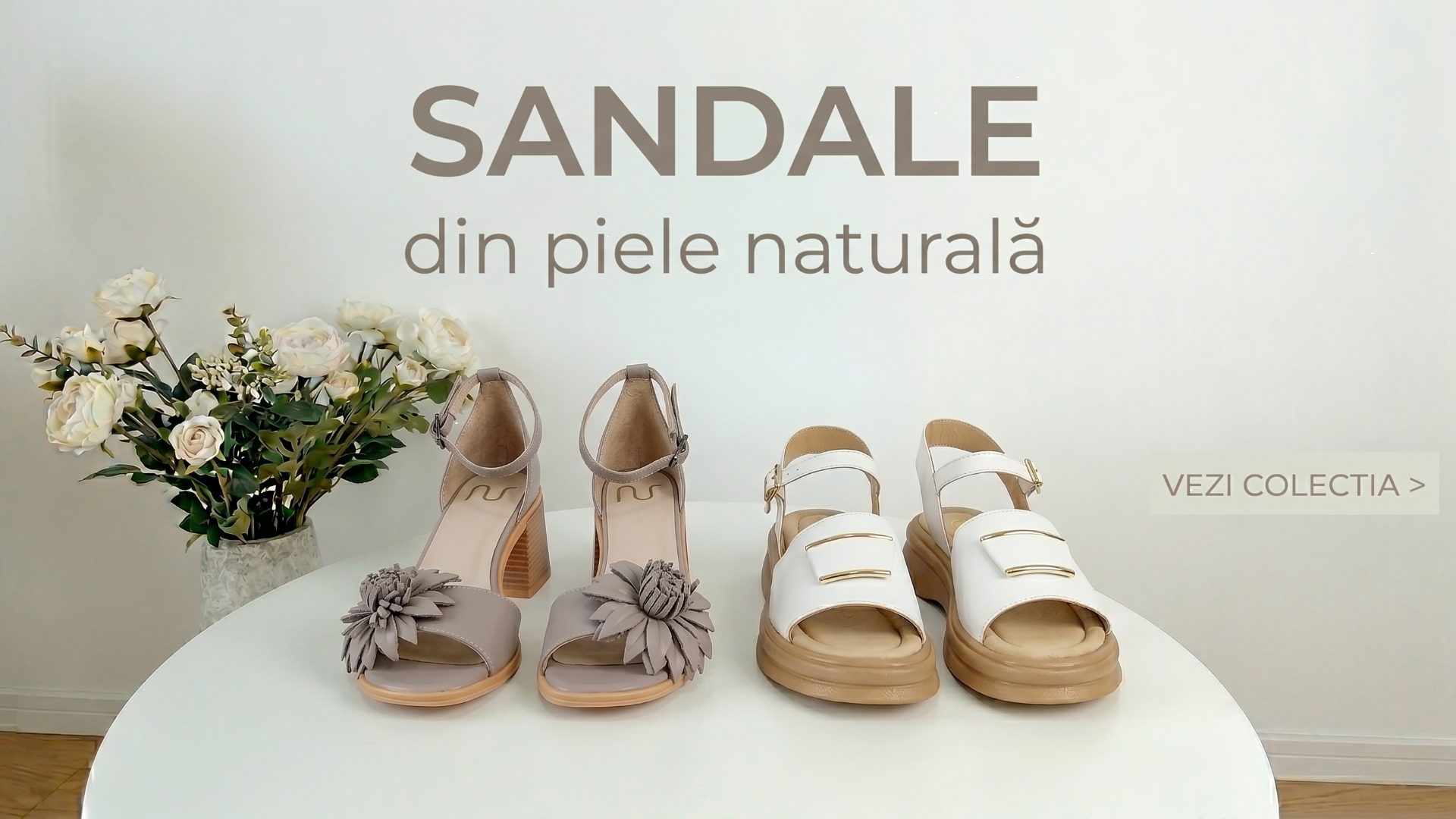 SANDALE Colectia Vara 2026