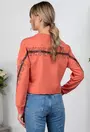 Bluza sport portocalie