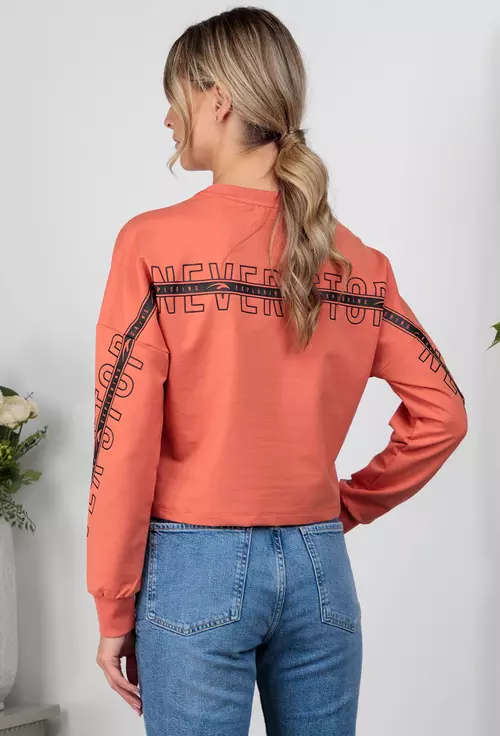 Bluza sport portocalie
