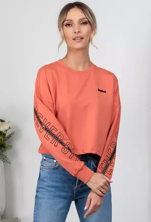 Bluza sport portocalie