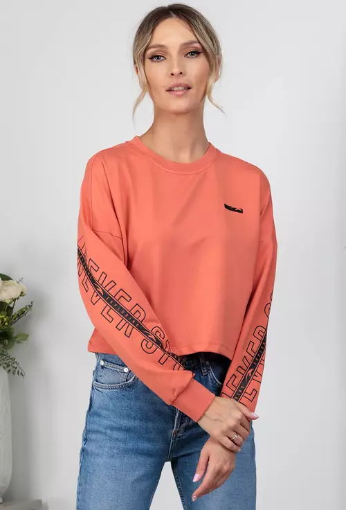 Bluza sport portocalie