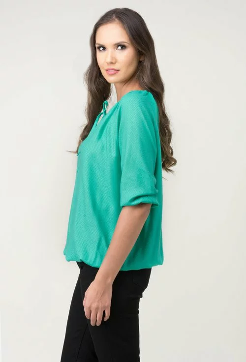 Bluza verde Hayley
