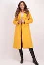 Palton casual galben