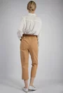 Pantaloni bej cu accesoriu curea