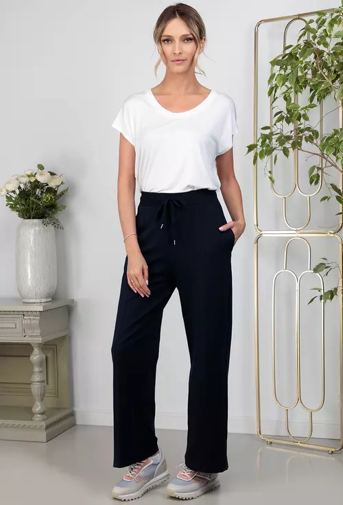 Pantaloni sport bleumarin