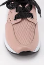 Pantofi casual din piele naturala nuanta roz pal