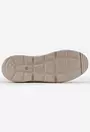 Pantofi dama din piele aurie cu detalii snake print