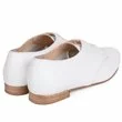 Pantofi albi din piele naturala Goste