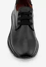 Pantofi negri confectionati din piele naturala