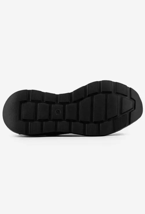 Pantofi negri din piele lacuita accesorizati cu detalii snake print