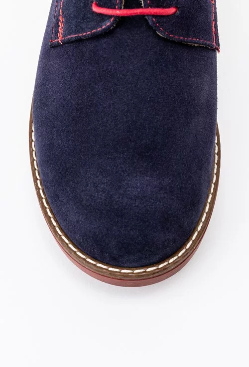 Pantofi Oxford bleumarin din piele naturala Erika