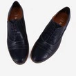 Pantofi Oxford din piele naturala bleumarin Edgar