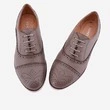 Pantofi Oxford din piele naturala taupe Lorin