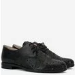 Pantofi Oxford din piele naturala negri Tobby