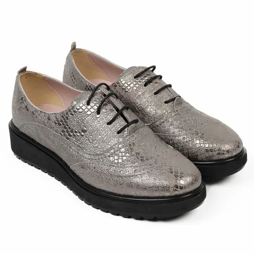 Pantofi Oxford din piele naturala Vintage