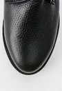 Pantofi Oxford negri din piele naturala Rania