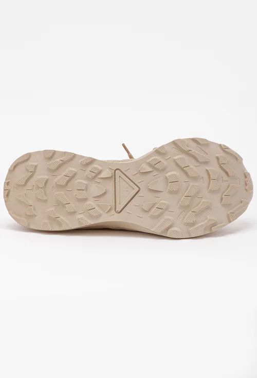 Pantofi sport bej realizati din material textil