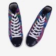 Pantofi sport din piele naturala cu imprimeu multicolor Tonya