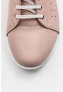 Pantofi sport din piele nuanta nude roze