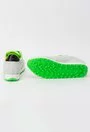 Pantofi sport gri cu verde Minna