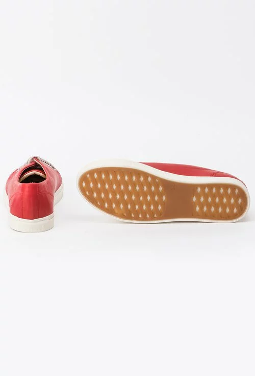 Pantofi sport rosii din piele naturala Victoria