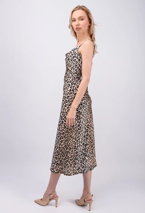 Rochie cu imprimeu leopard