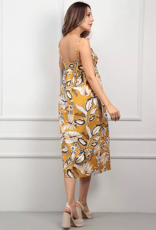 Rochie maro cu imprimeu