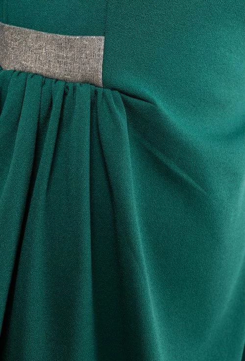 Rochie verde smarald Amelie