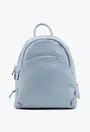 Rucsac dama bleu confectionat din piele naturala
