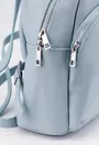 Rucsac dama bleu confectionat din piele naturala