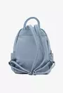 Rucsac dama bleu din piele naturala