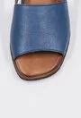 Sandale bleumarin din piele naturala