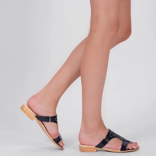 Sandale din piele naturala Calina