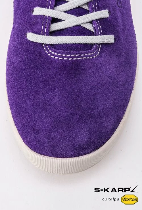 Sneakers S-Karp violet piele naturala Ruth | Dasha.ro