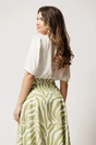 Bluza alba din viscoza cu croi drept, 2, dyfashion.ro