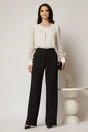 Bluza alba eleganta cu buline si fir lurex, 3, dyfashion.ro
