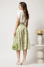 Bluza DY Fashion alba din voal cu perlute si maneci lalea, 2, dyfashion.ro